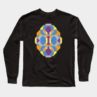 Geometric Shape Long Sleeve T-Shirt